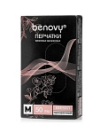 Одноразовые виниловые перчатки 100 шт, Размер M (фото)